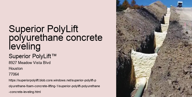 Superior PolyLift polyurethane concrete leveling